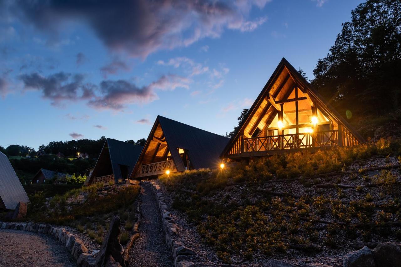 Chalets Na'Thur Lodge Fellering Exteriör bild