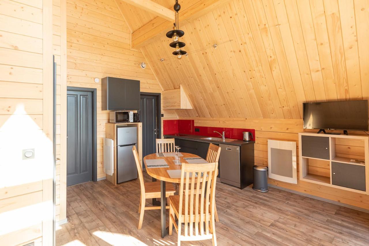 Chalets Na'Thur Lodge Fellering Exteriör bild