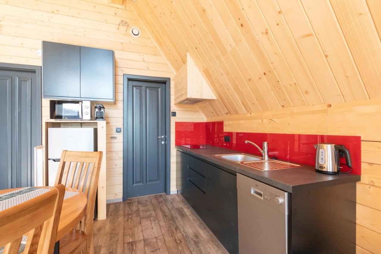 Chalets Na'Thur Lodge Fellering Exteriör bild