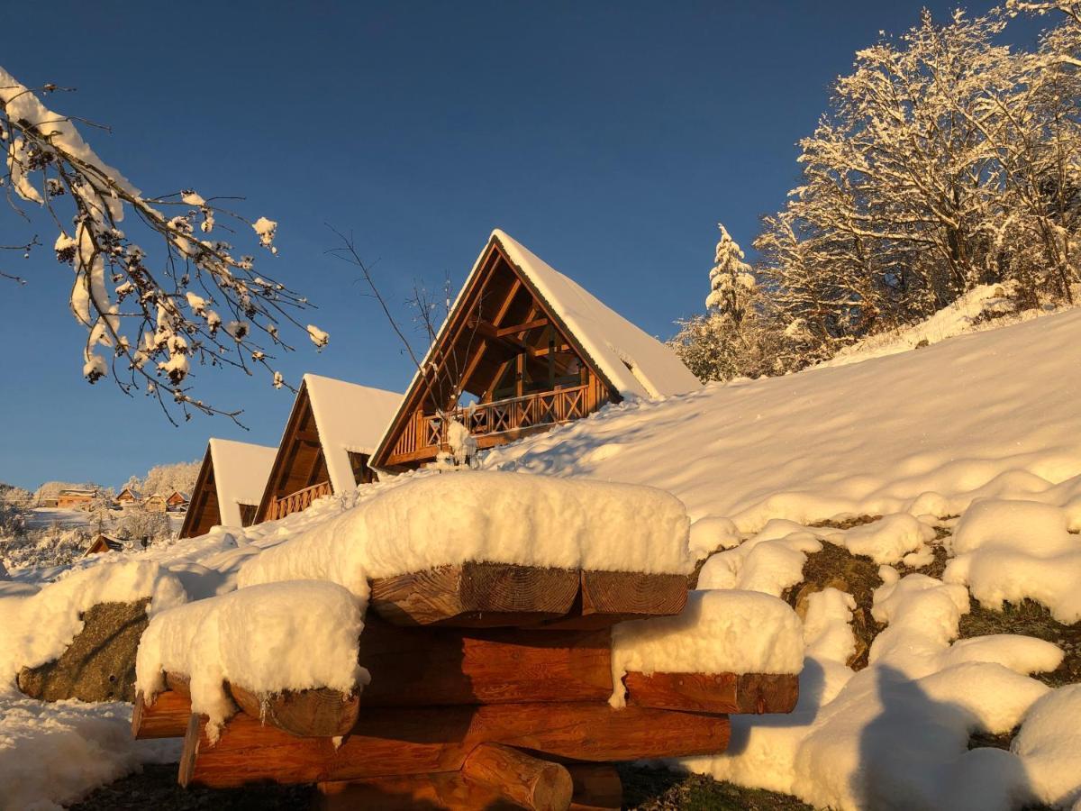 Chalets Na'Thur Lodge Fellering Exteriör bild
