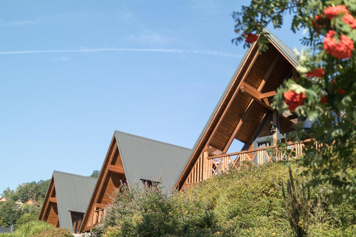 Chalets Na'Thur Lodge Fellering Exteriör bild