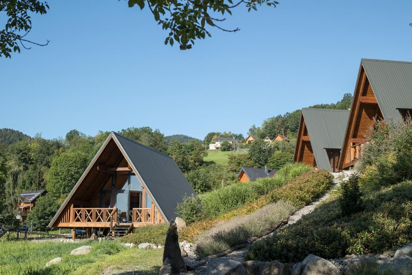 Chalets Na'Thur Lodge Fellering Exteriör bild