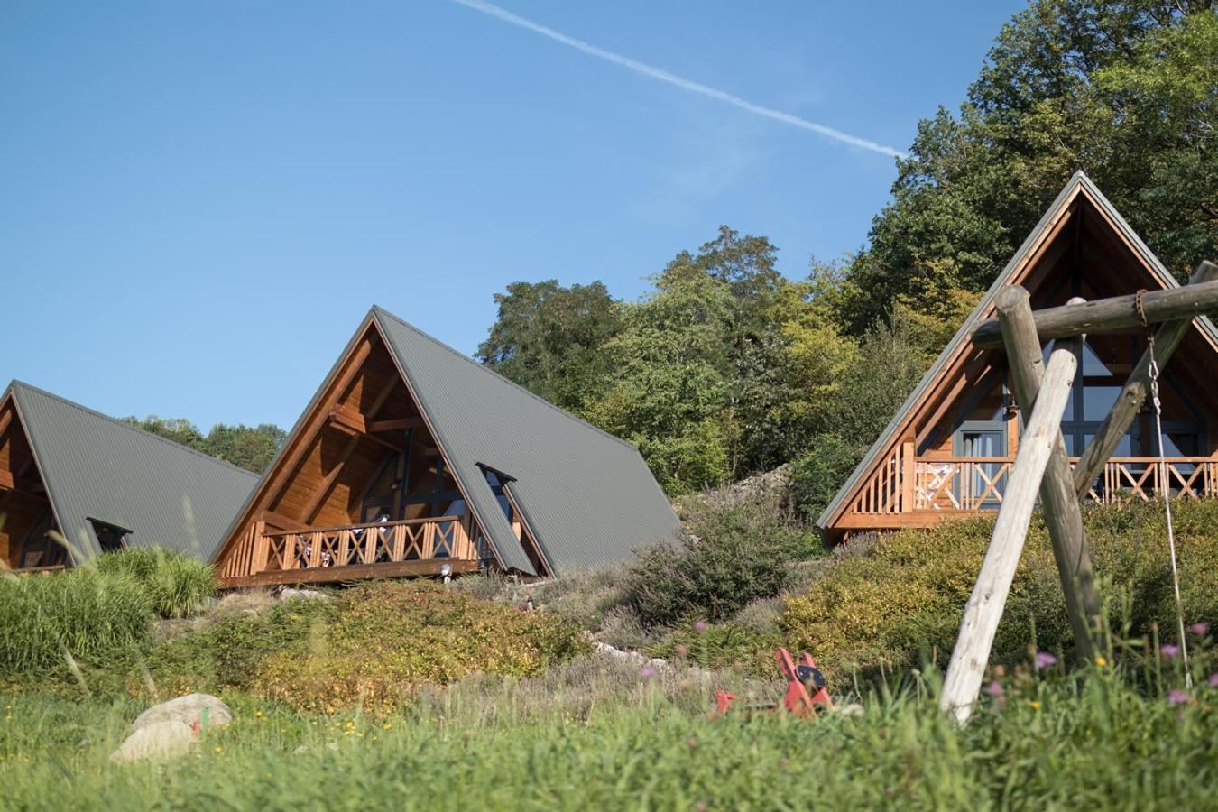 Chalets Na'Thur Lodge Fellering Exteriör bild