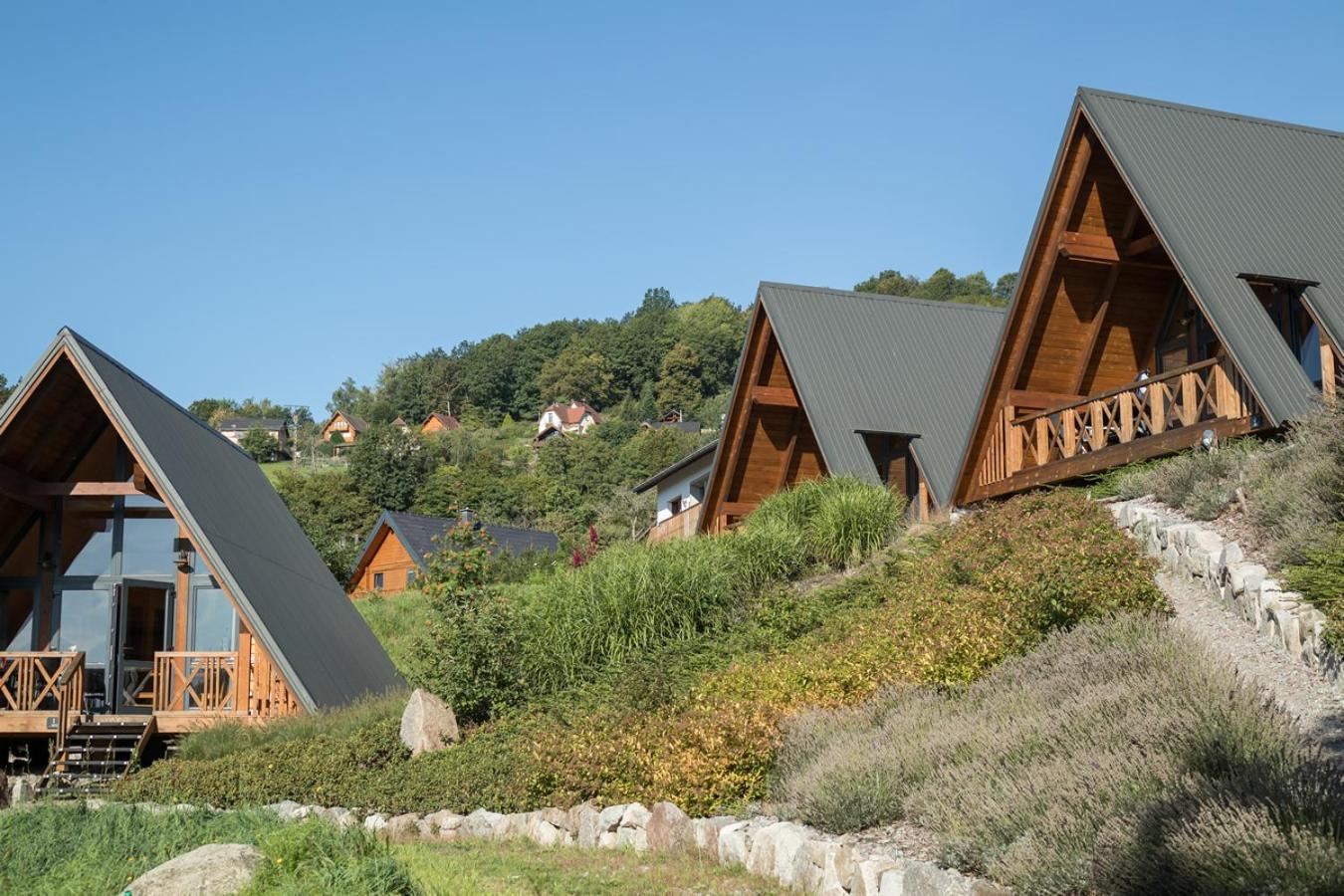 Chalets Na'Thur Lodge Fellering Exteriör bild